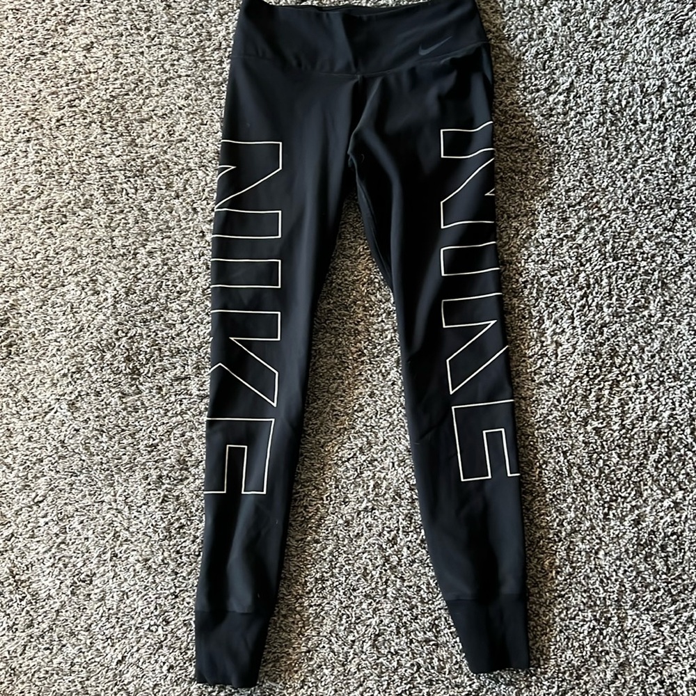 Nike Dri-Fit Power Legend Training Leggings Black Women’s Size Small